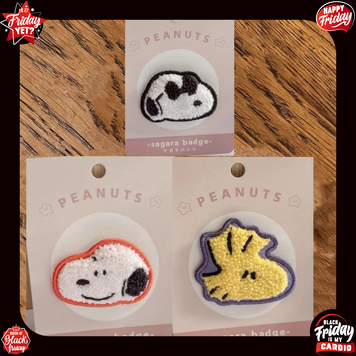 Embroidery Cloth - Cute Snoopy Cartoon Embroidery Badge, Japanese