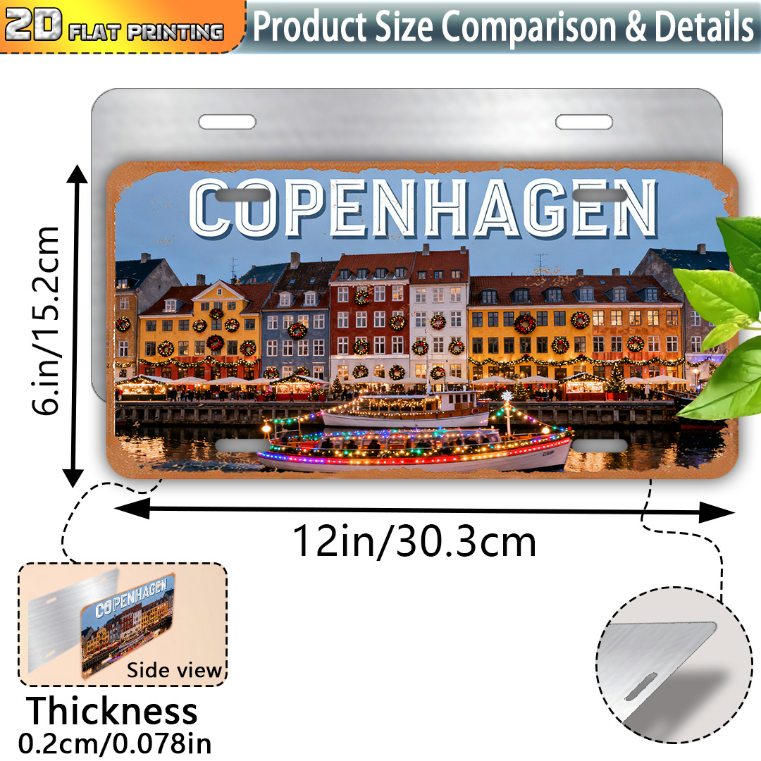2D Flat, Copenhagen Denmark Vi - Embroidery Garden recensie en prijs