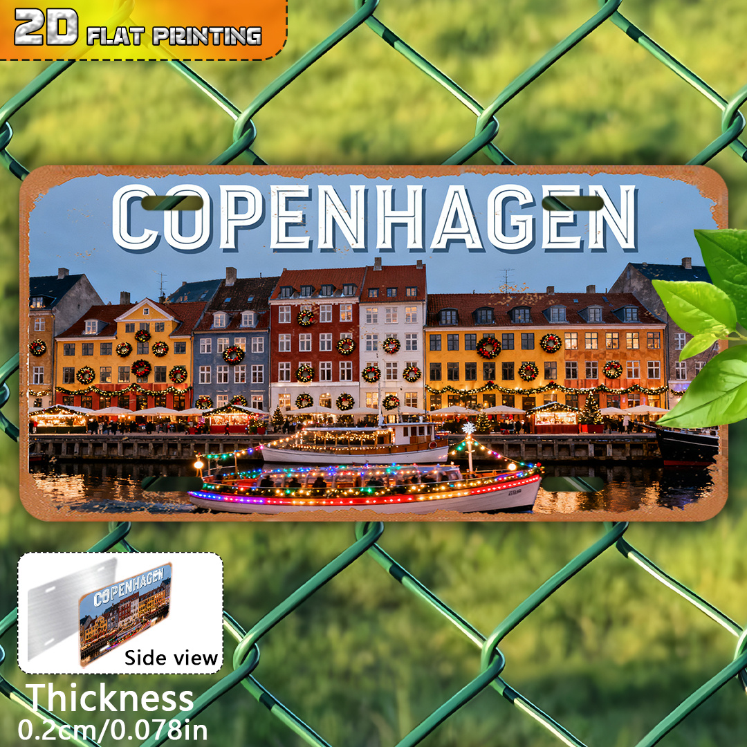 2D Flat, Copenhagen Denmark Vi - Embroidery Garden recensie en prijs