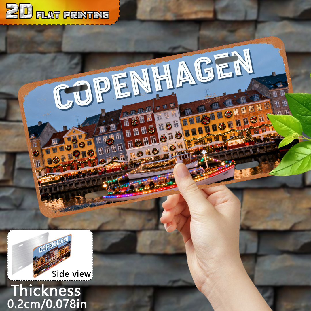 2D Flat, Copenhagen Denmark Vi - Embroidery Garden recensie en prijs
