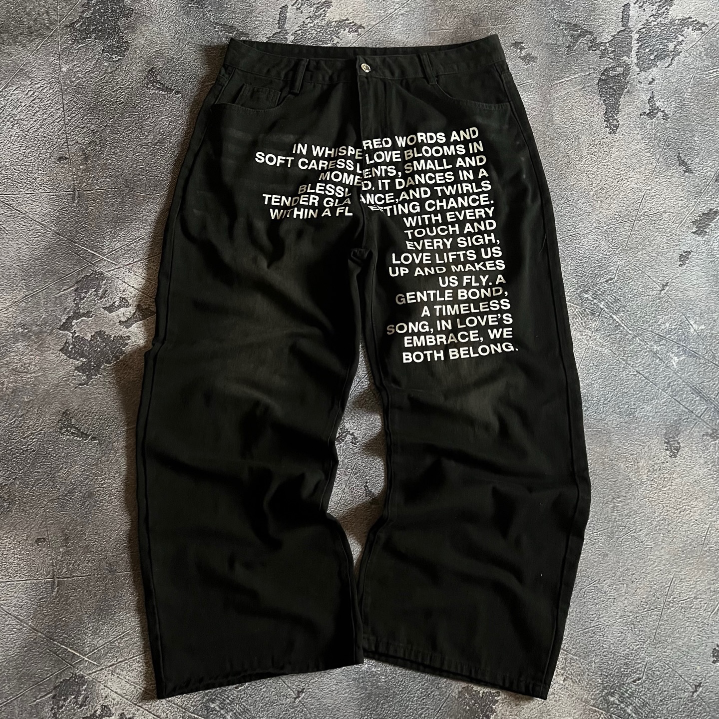 American Pattern Letter Jeans  - Embroidery Free Pattern recensie en prijs