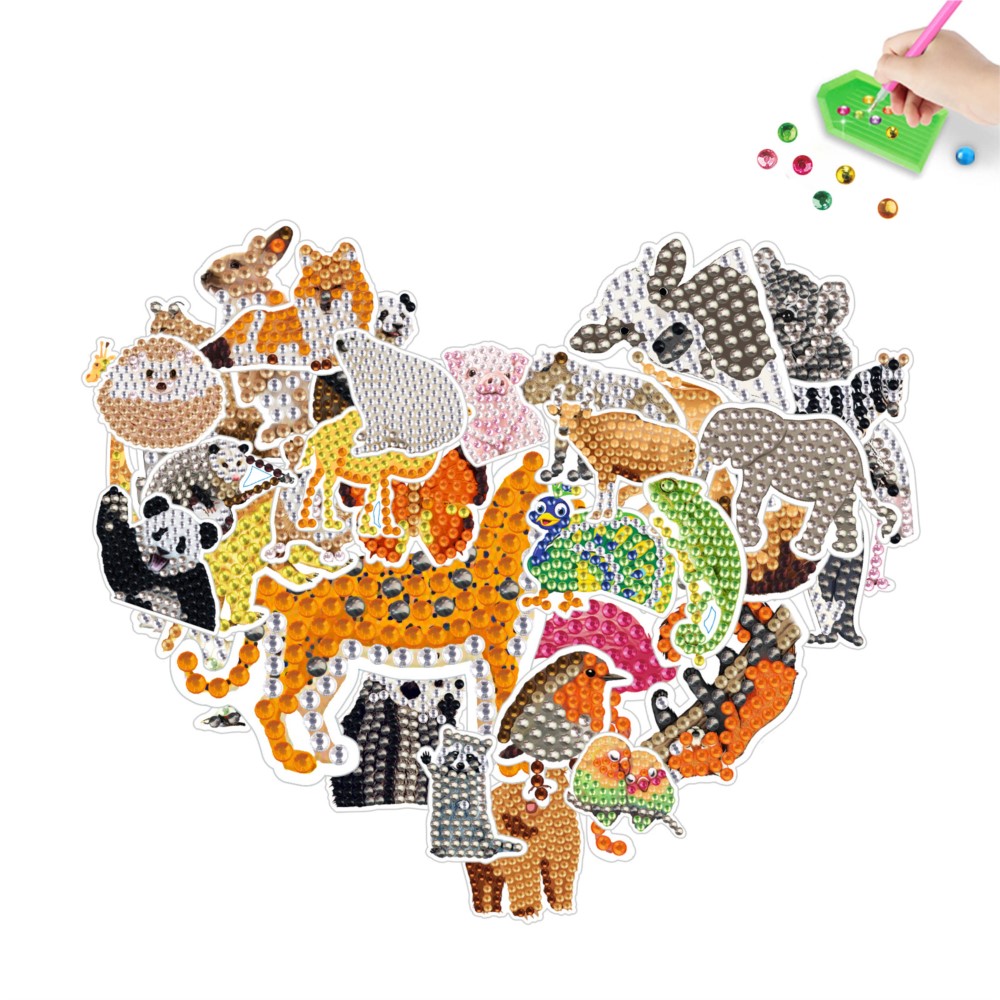 Cartoon Animal Diamond Paintin - Embroidery Ideas For Bags recensie en prijs
