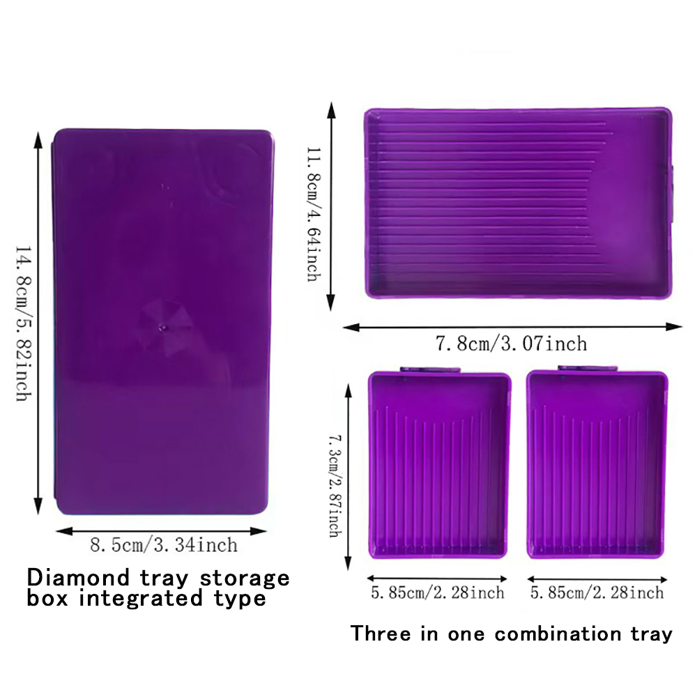 Diamond Painting Tray with Lid - Embroidery Kit Starter recensie en prijs