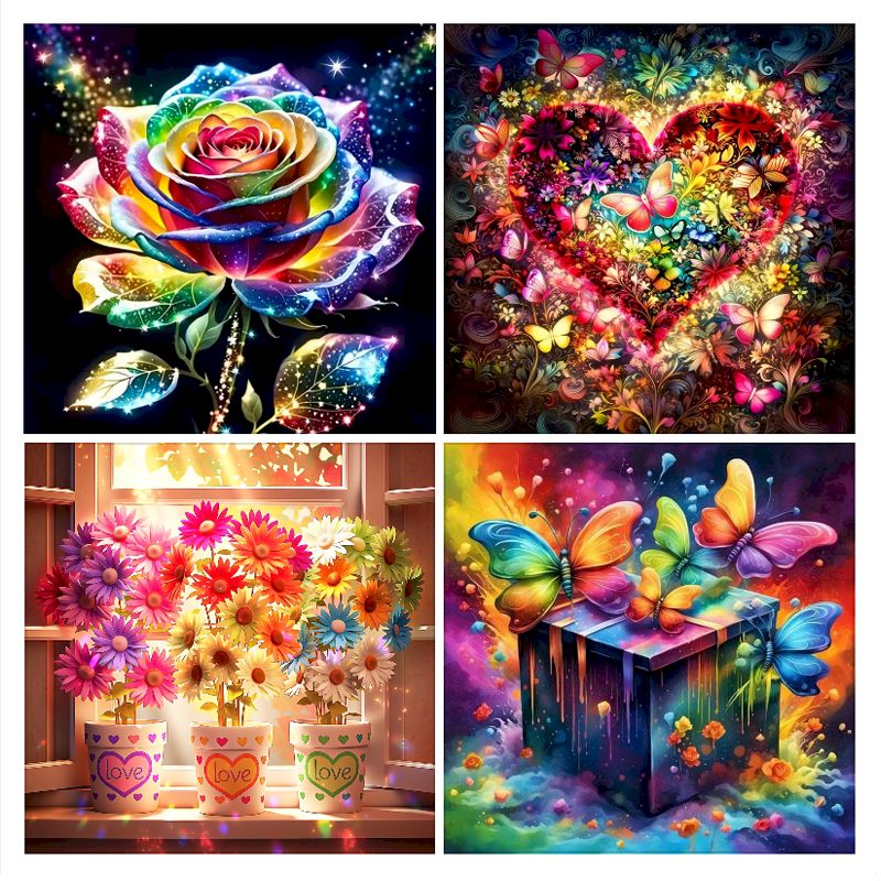 SDOYUNO DIY 5D Diamond Paintin - Embroidery Ideas For Bags recensie en prijs