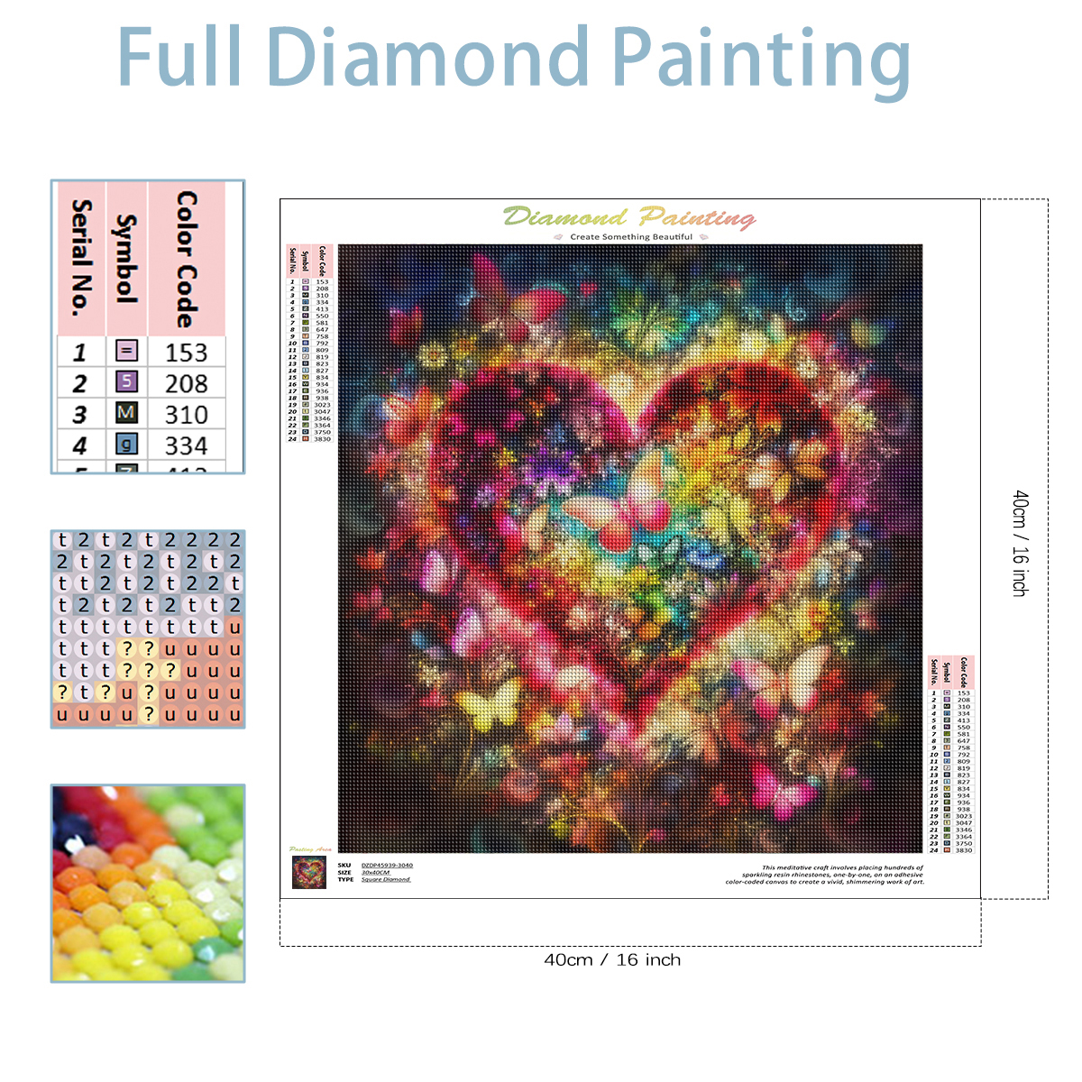 SDOYUNO DIY 5D Diamond Paintin - Embroidery Ideas For Bags recensie en prijs