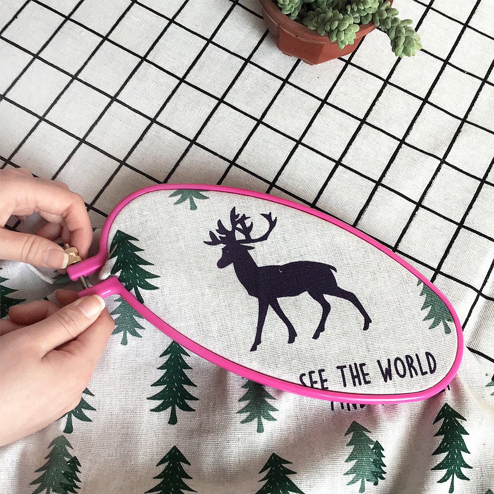 Sewing Tool Round Plastic Embr - Embroidery Hoop Plastic recensie en prijs