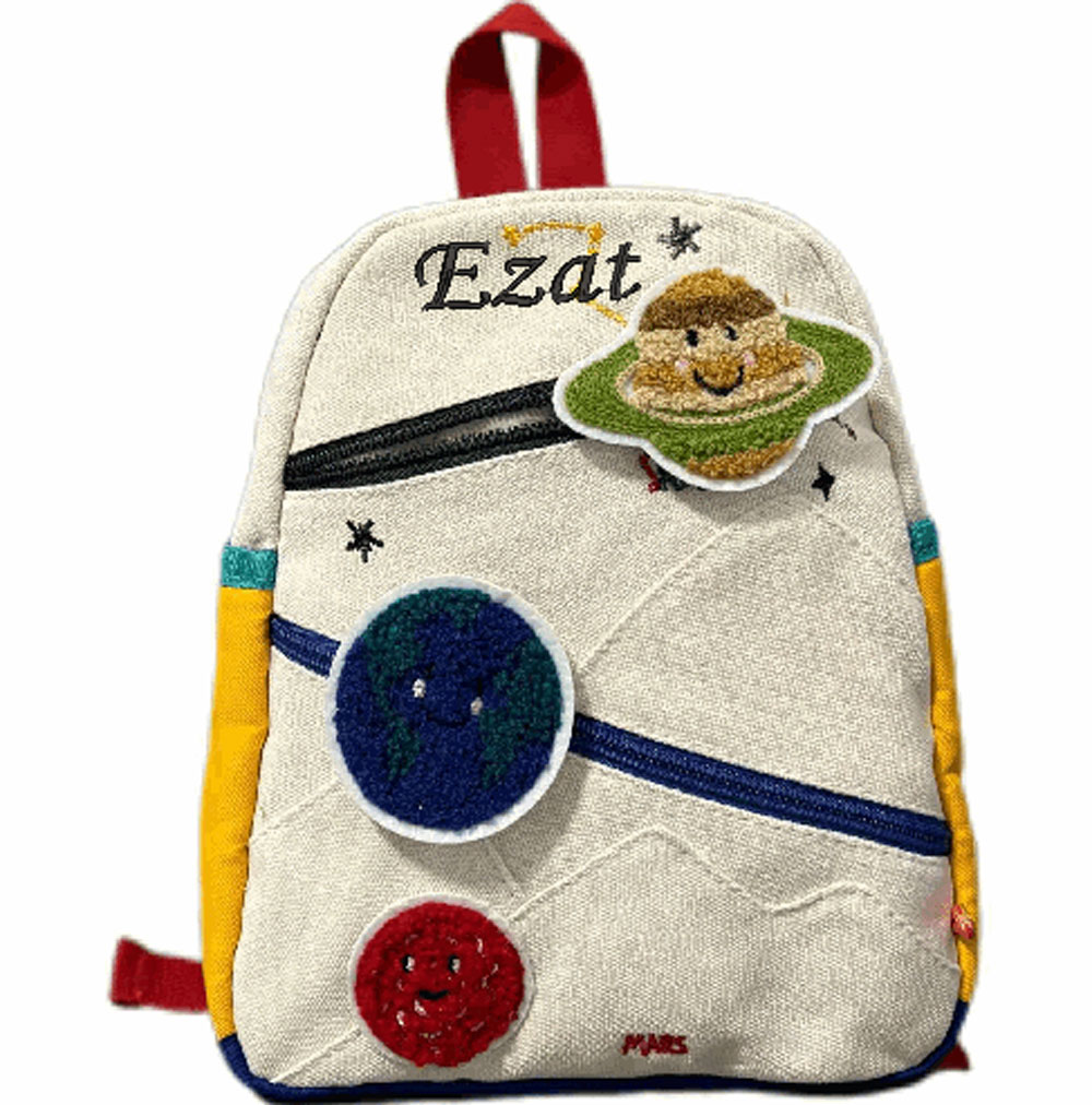 Personalized Planet Backpack C - Embroidery Name Designs recensie en prijs