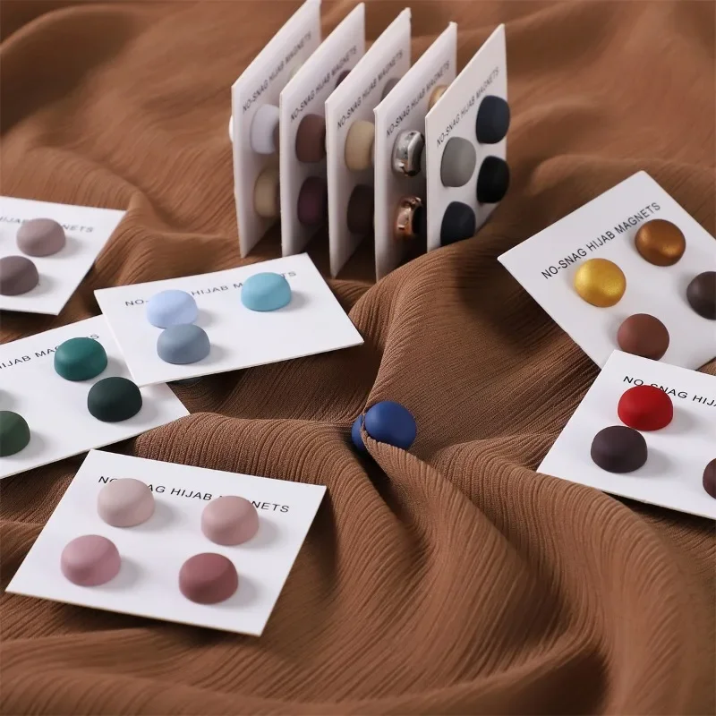 4Pcs/Card Matte Magnet Hijab P - Embroidery Hijab recensie en prijs