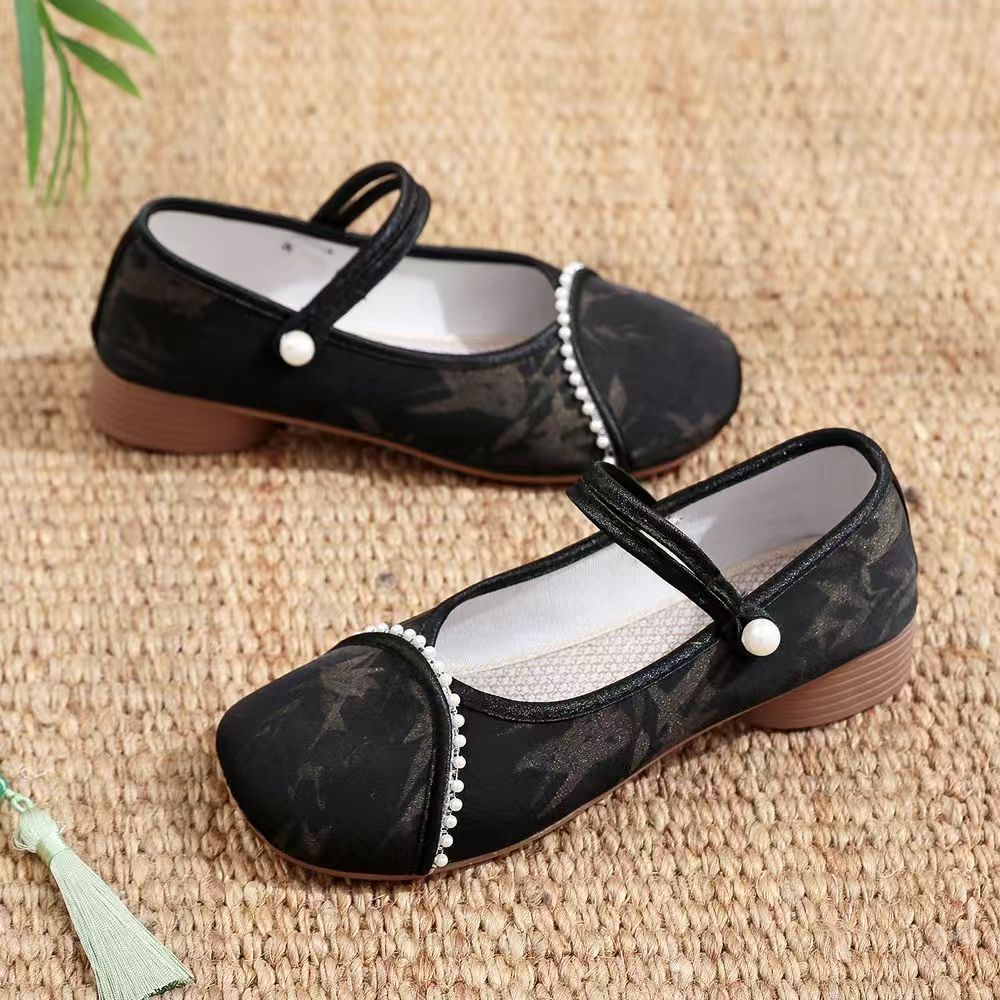 Chinese Style Women Low Heel C - Embroidery Cloth recensie en prijs