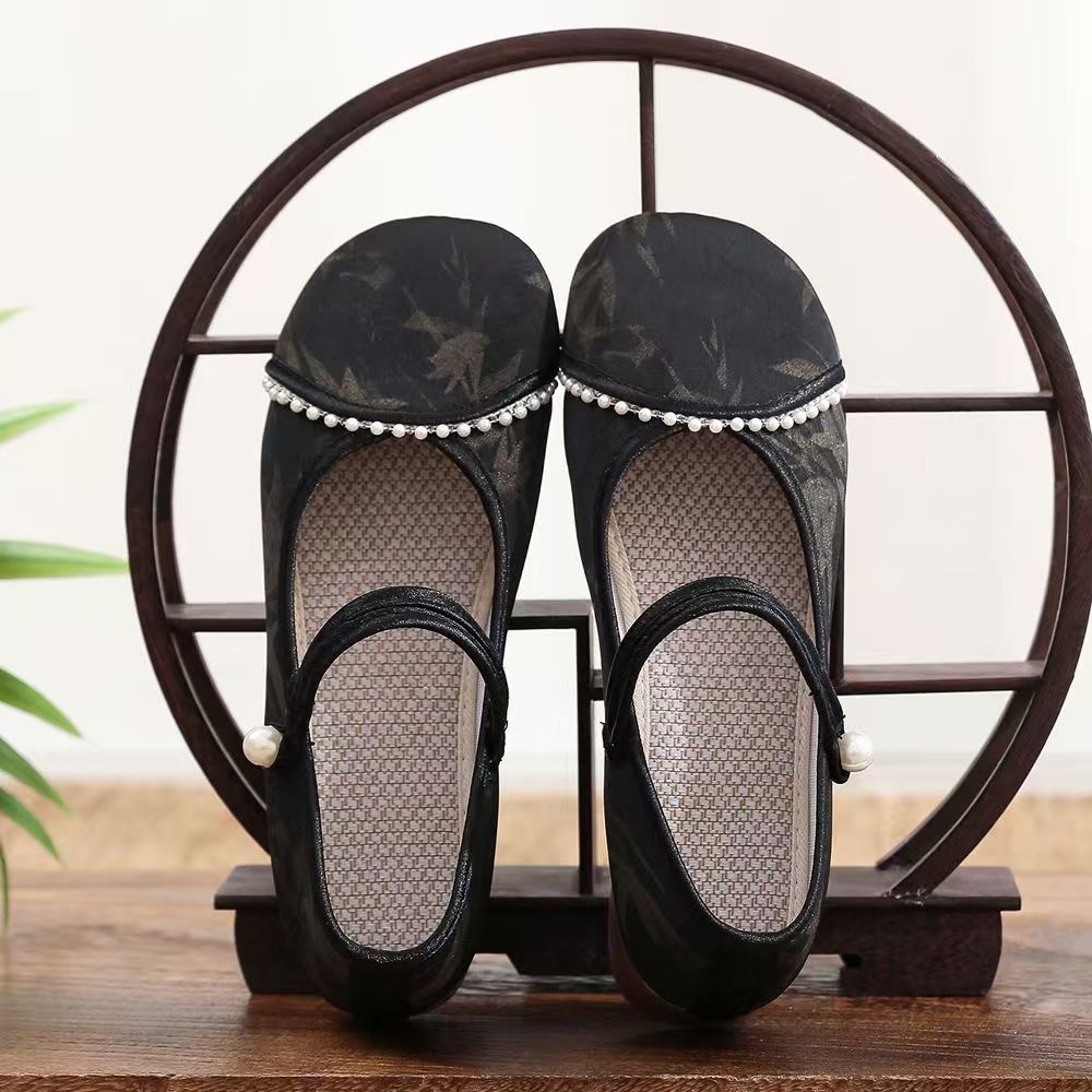 Chinese Style Women Low Heel C - Embroidery Cloth recensie en prijs