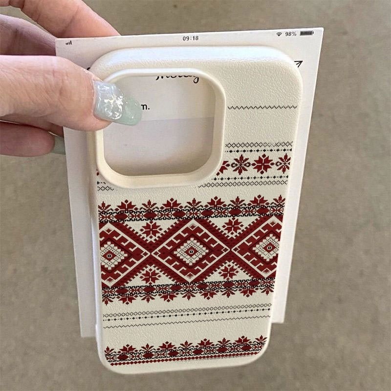 White Lychee Pattern Red and W - Embroidery X Pattern recensie en prijs