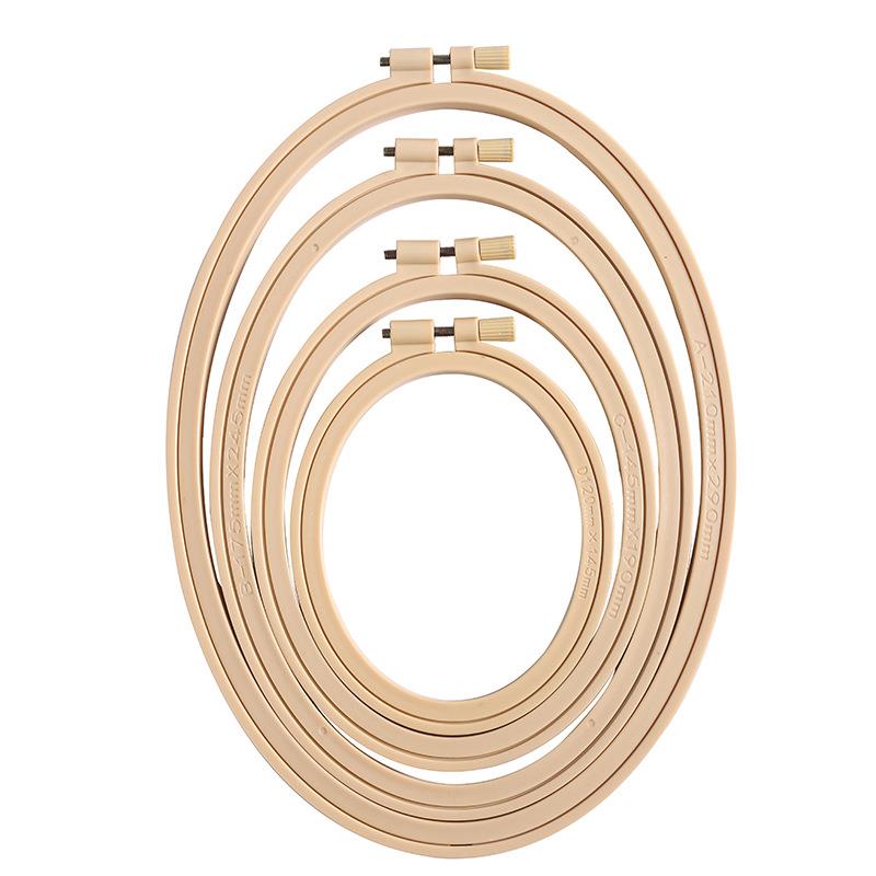 Imitation Bamboo Plastic Oval  - Embroidery Hoop Plastic recensie en prijs