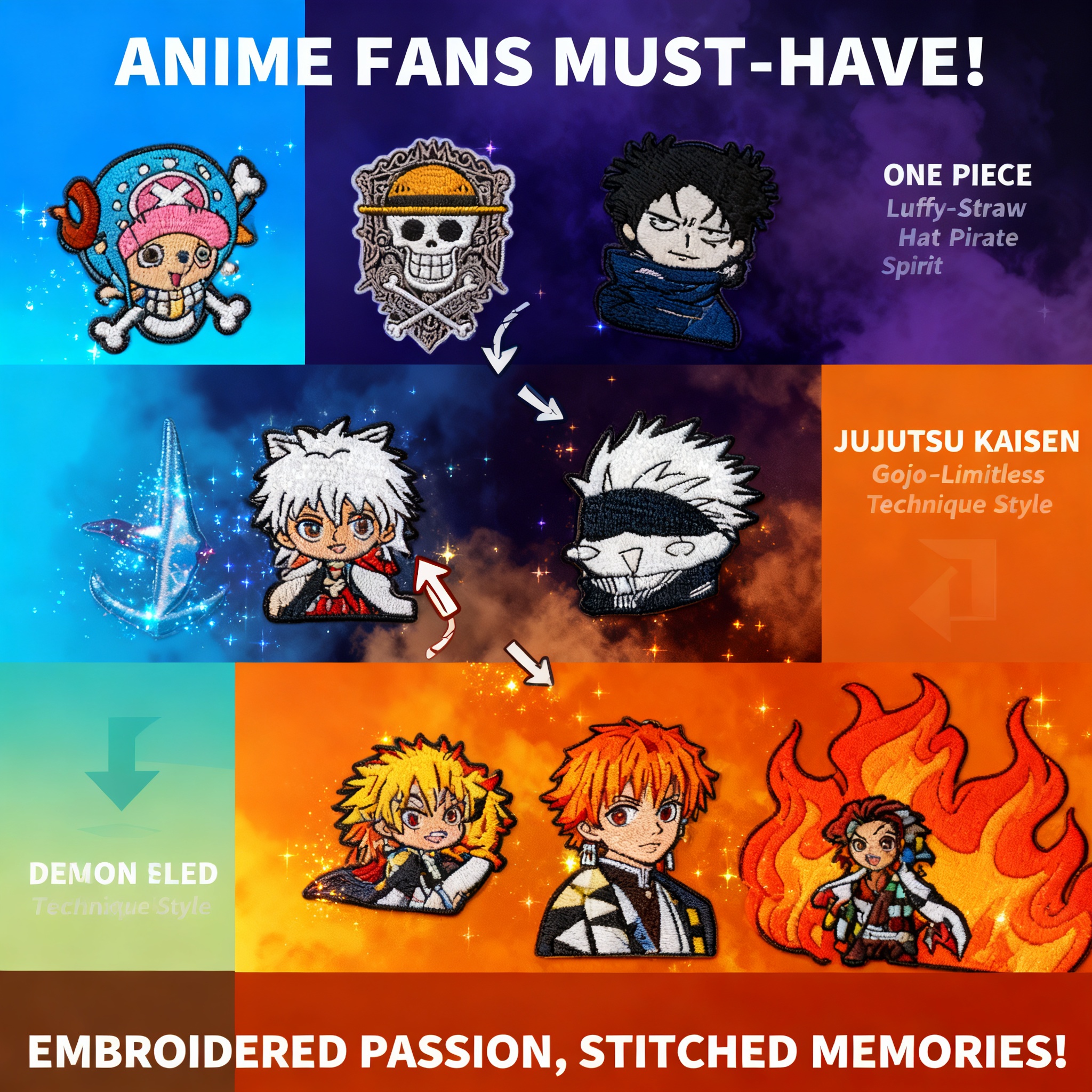Anime Embroidery Patches for C - Embroidery Cloth recensie en prijs