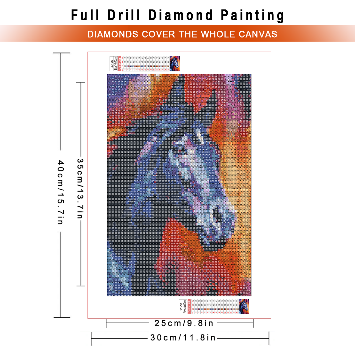 AZQSD Diamond Painting Kits Ho - Embroidery Horse recensie en prijs