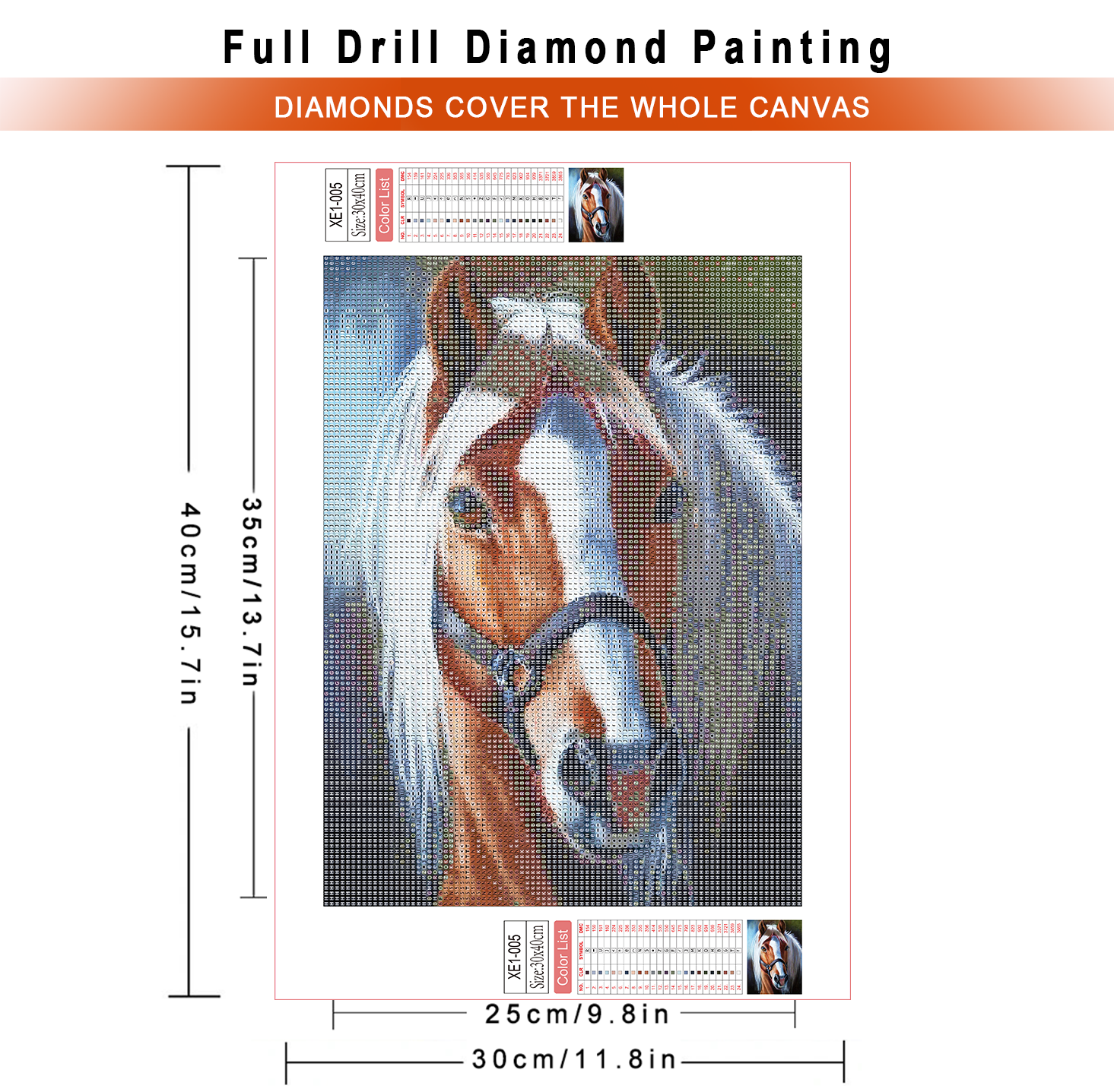 AZQSD Diamond Painting Kits Ho - Embroidery Horse recensie en prijs