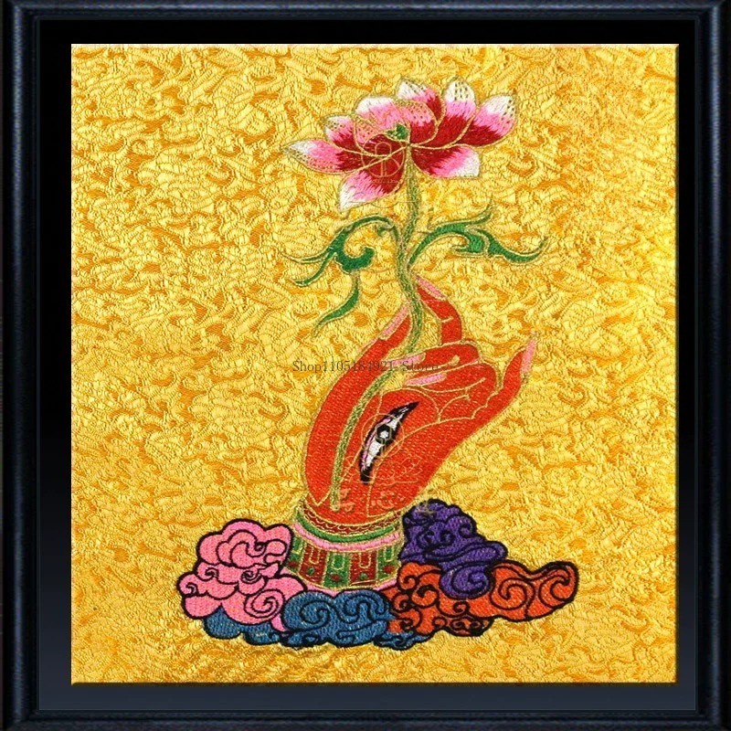 42CM Double Embroidery Satin F - Embroidery Cloth recensie en prijs