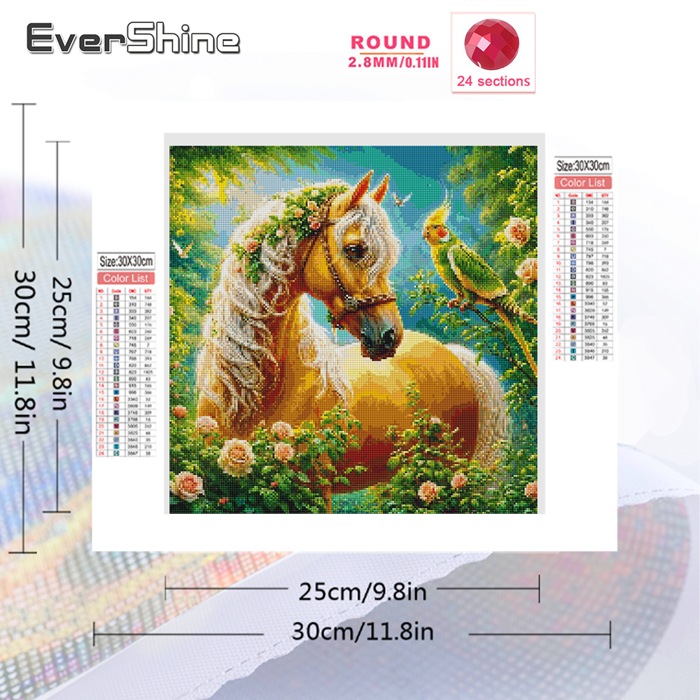 Evershine Diamond Mosaic Horse - Embroidery Horse recensie en prijs