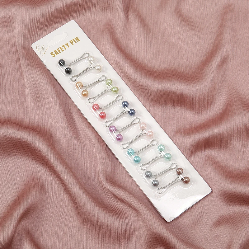 12pcs/Bag Muslim Hijab Pins Sc - Embroidery Hijab recensie en prijs