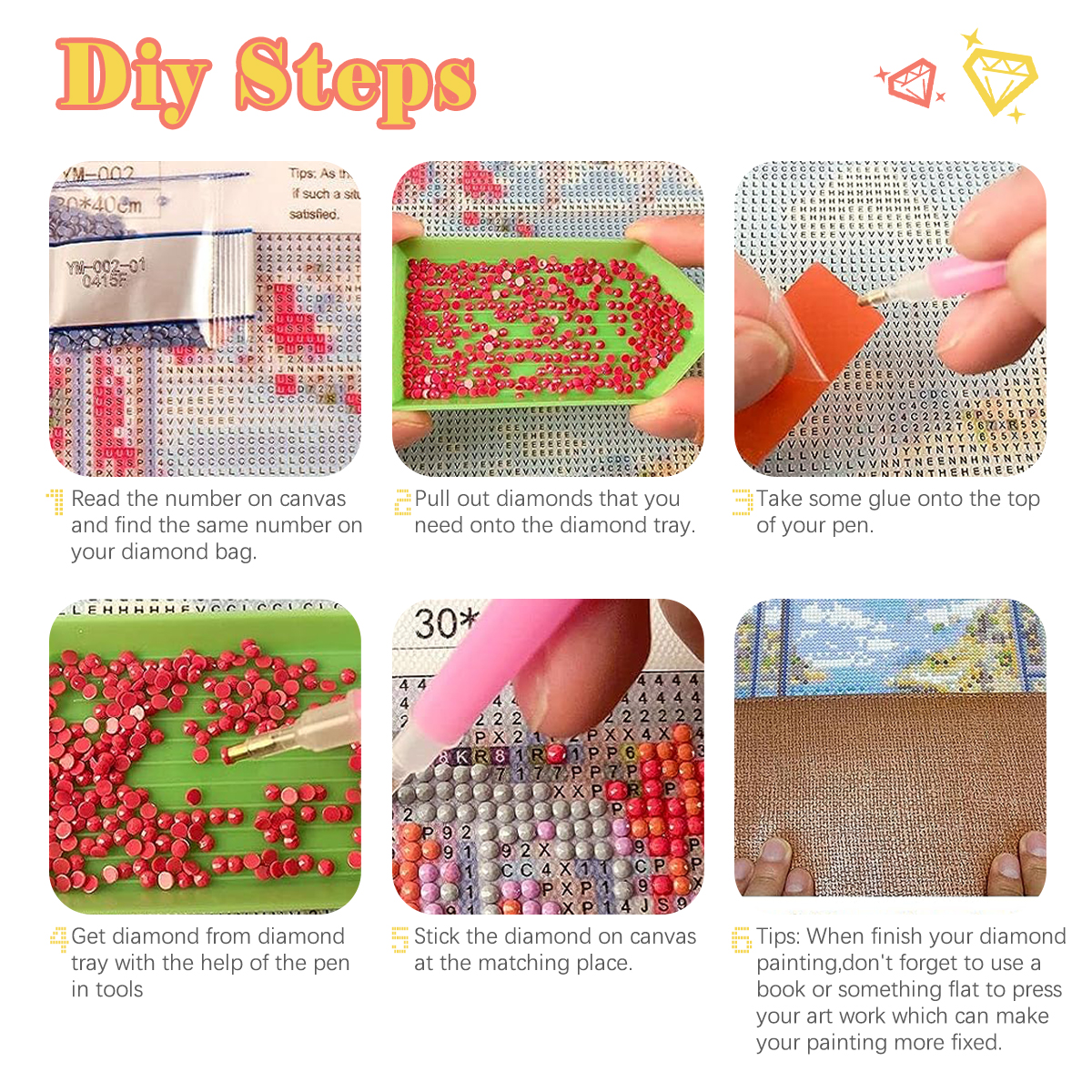 Diamond Painting Kit Art Suppl - Embroidery Ideas For Bags recensie en prijs