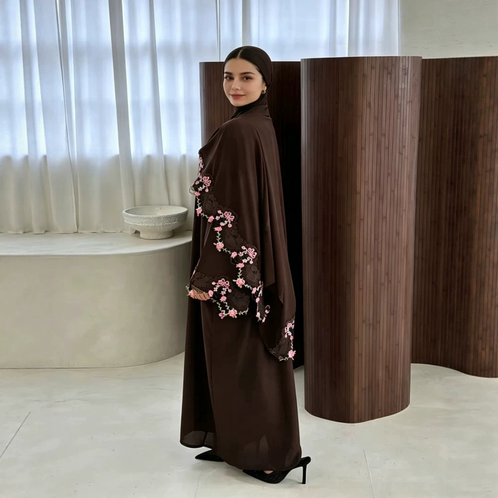 Eid Dress Women Muslim Abaya P - Embroidery Hijab recensie en prijs