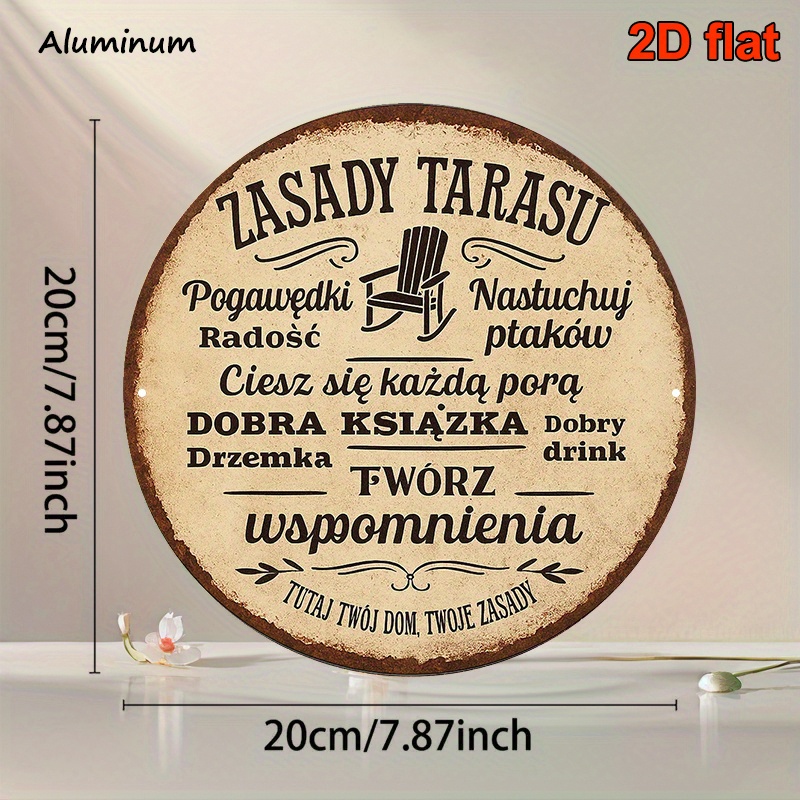 2D Flat, 20.32x20.32 cm Round  - Embroidery Garden recensie en prijs