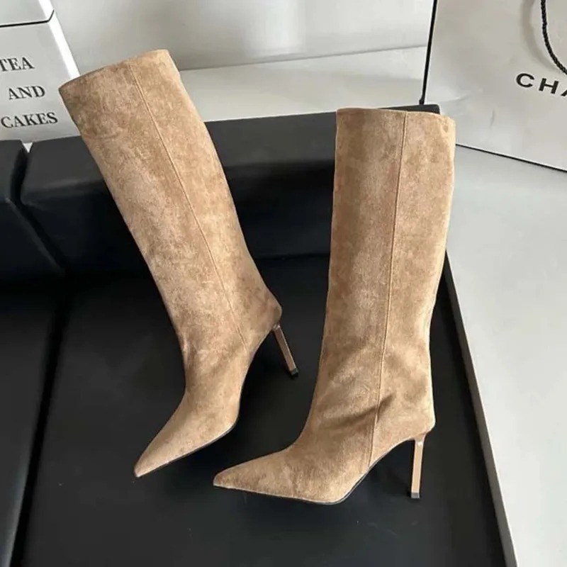 Luxury Women Long Boots Fashio - Embroidery Yes recensie en prijs