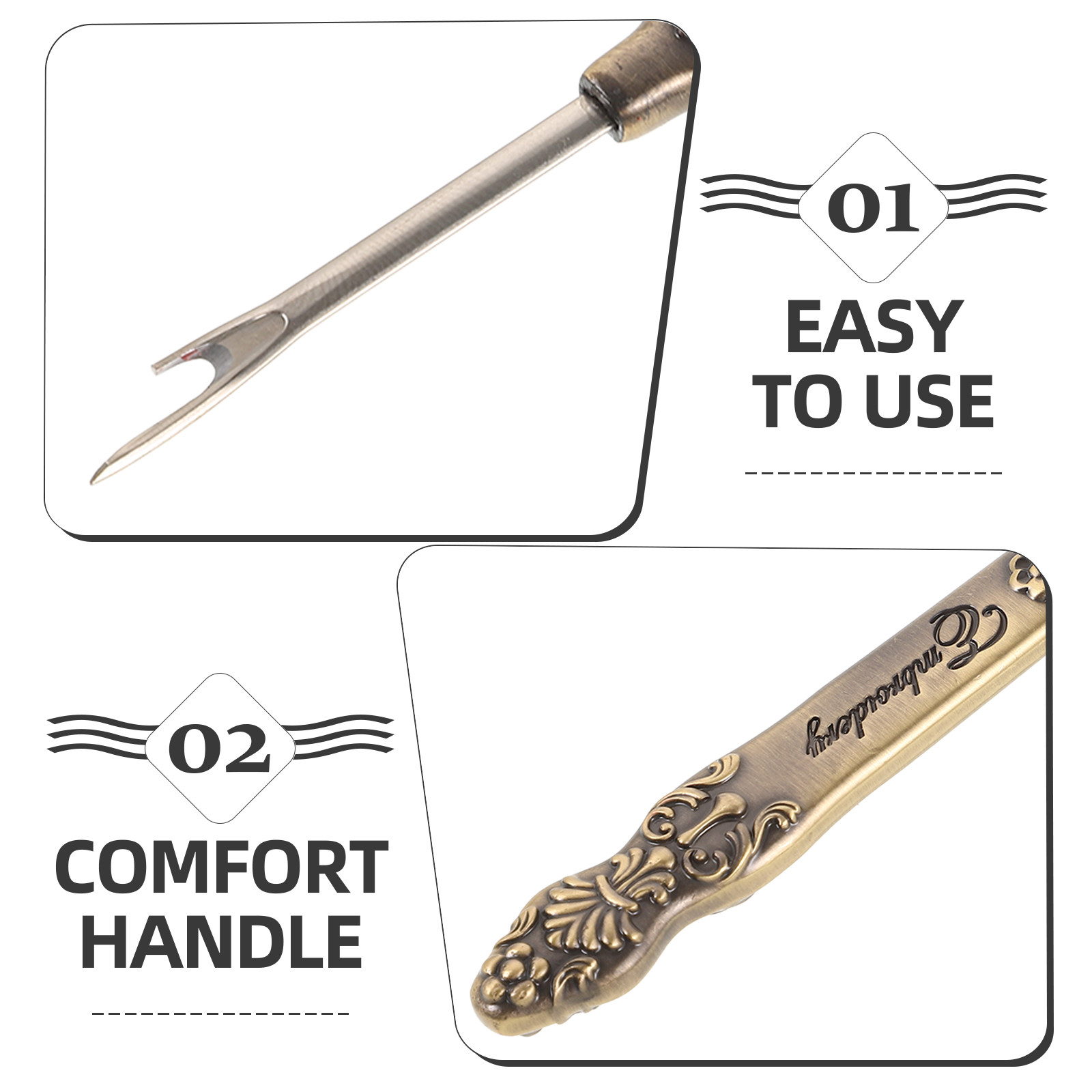 Seam Ripper Zinc Alloy Vintage - Embroidery Removal Tool recensie en prijs