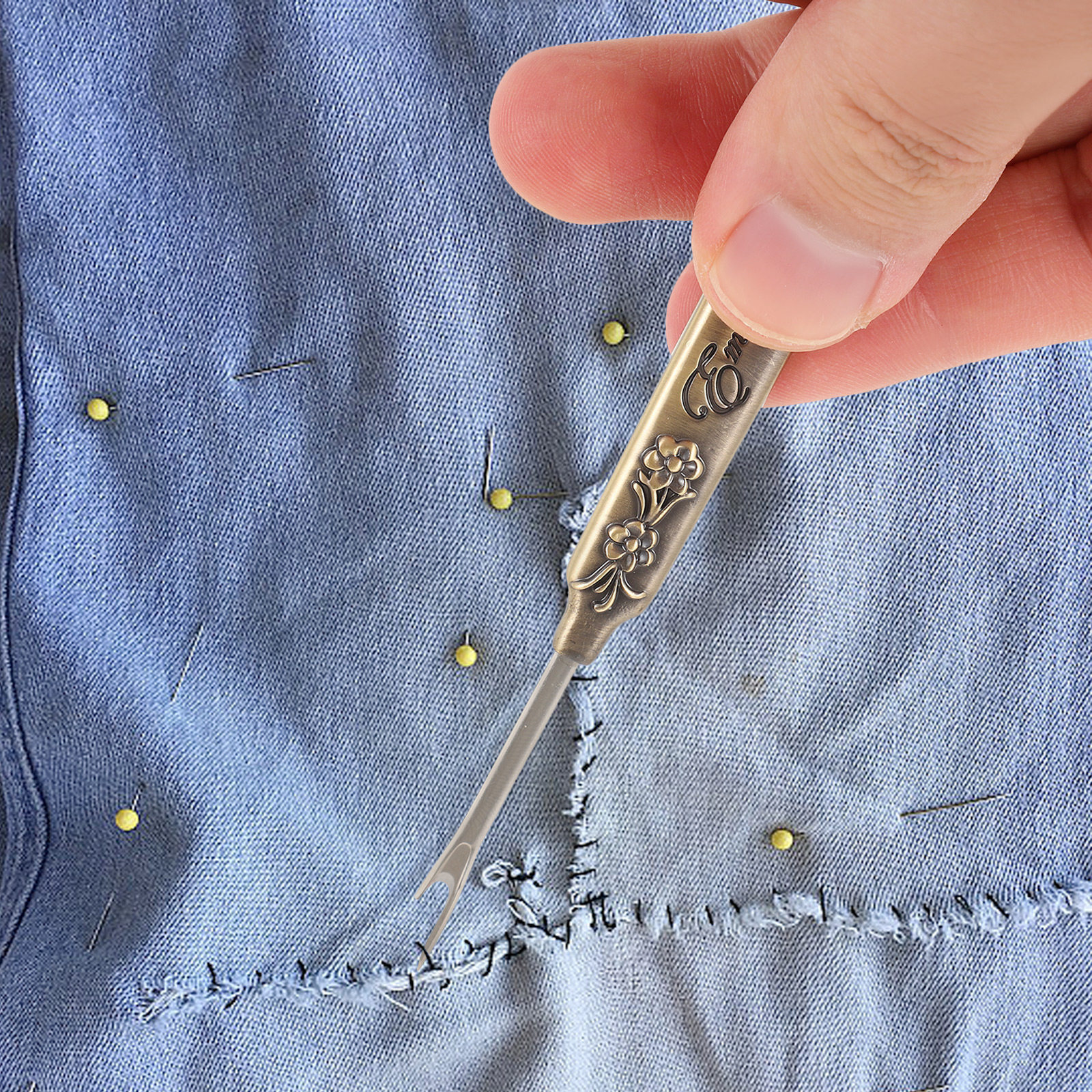 Seam Ripper Zinc Alloy Vintage - Embroidery Removal Tool recensie en prijs