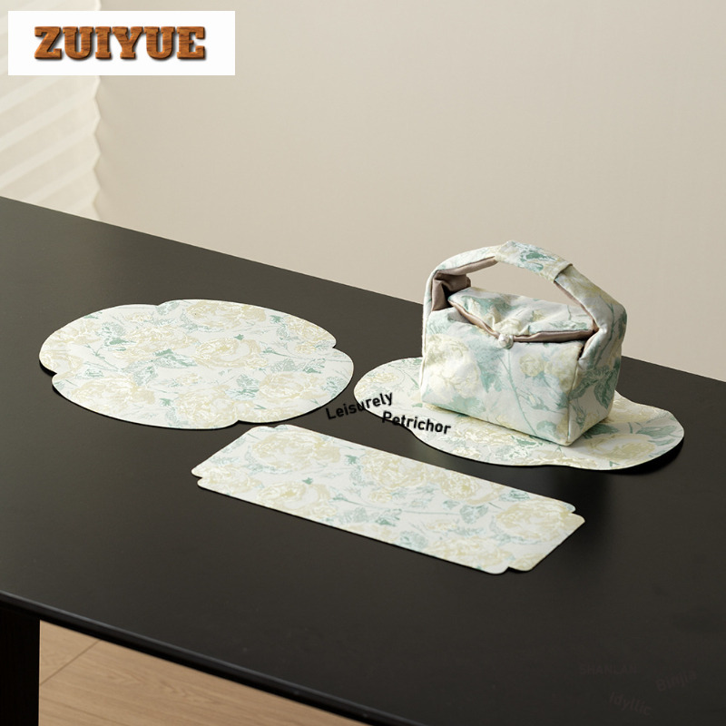 Brocade Embroidery Yellow Rose - Embroidery Cloth recensie en prijs