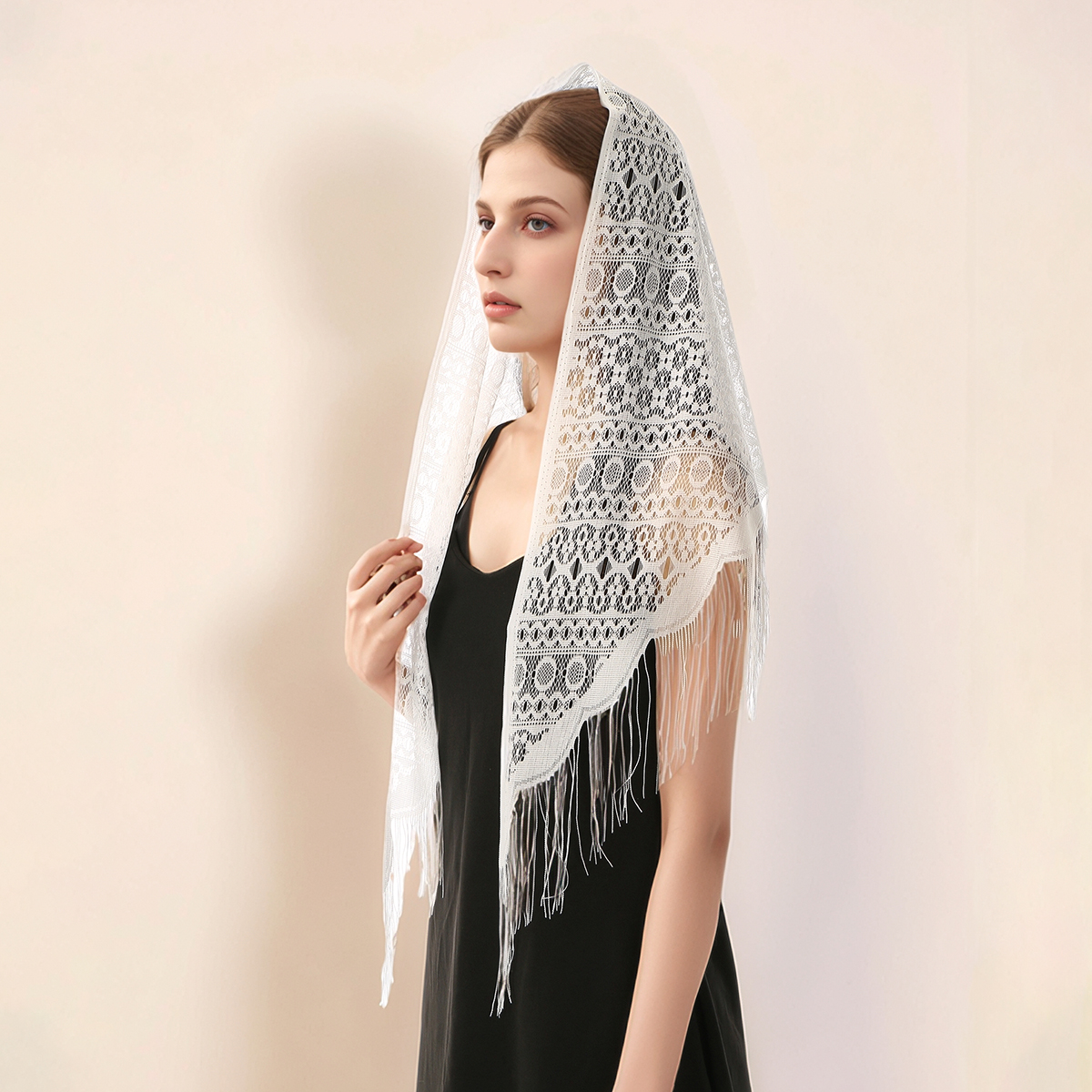Fashion Lace Embroidery Triang - Embroidery Hijab recensie en prijs