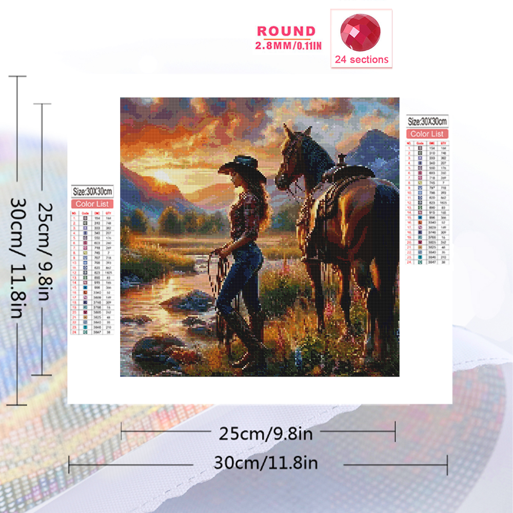 Momoart Diamond Embroidery Wom - Embroidery Horse recensie en prijs
