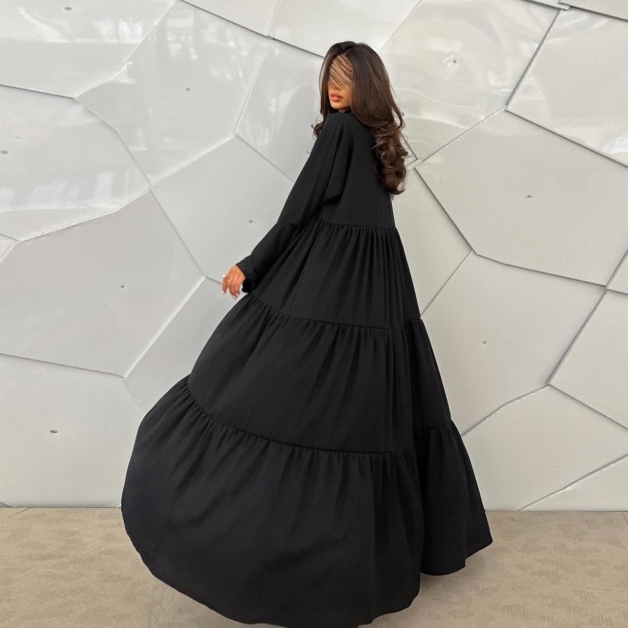 Muslim Hijab Dress Women Flare - Embroidery Hijab recensie en prijs