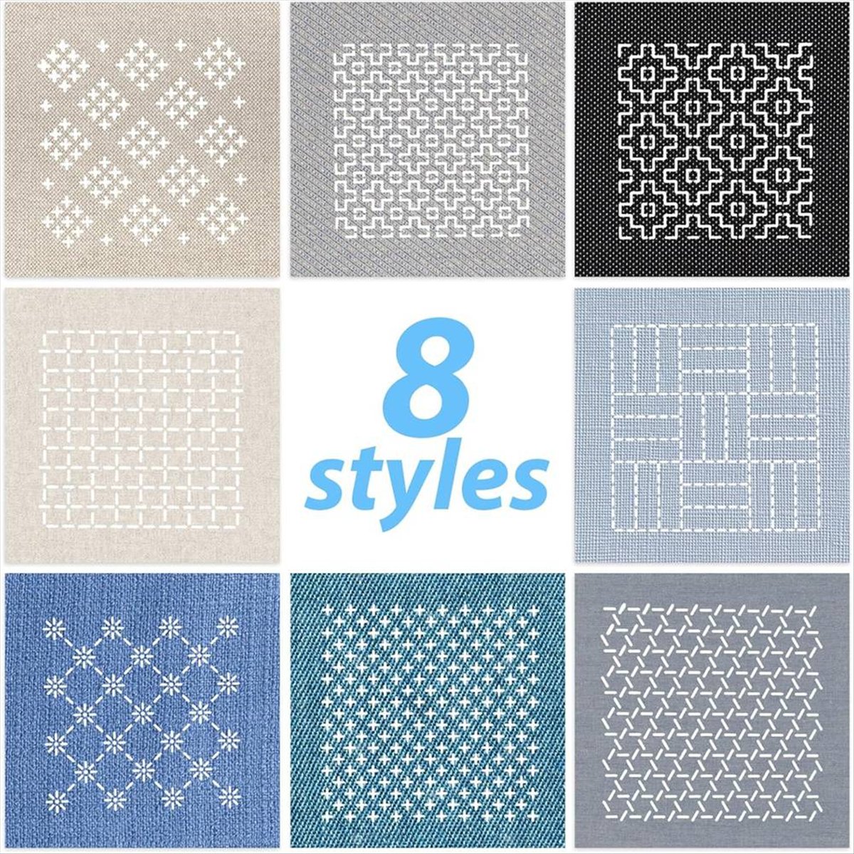 BHBL 24Pcs Plastic -Stencil Ki - Embroidery X Pattern recensie en prijs