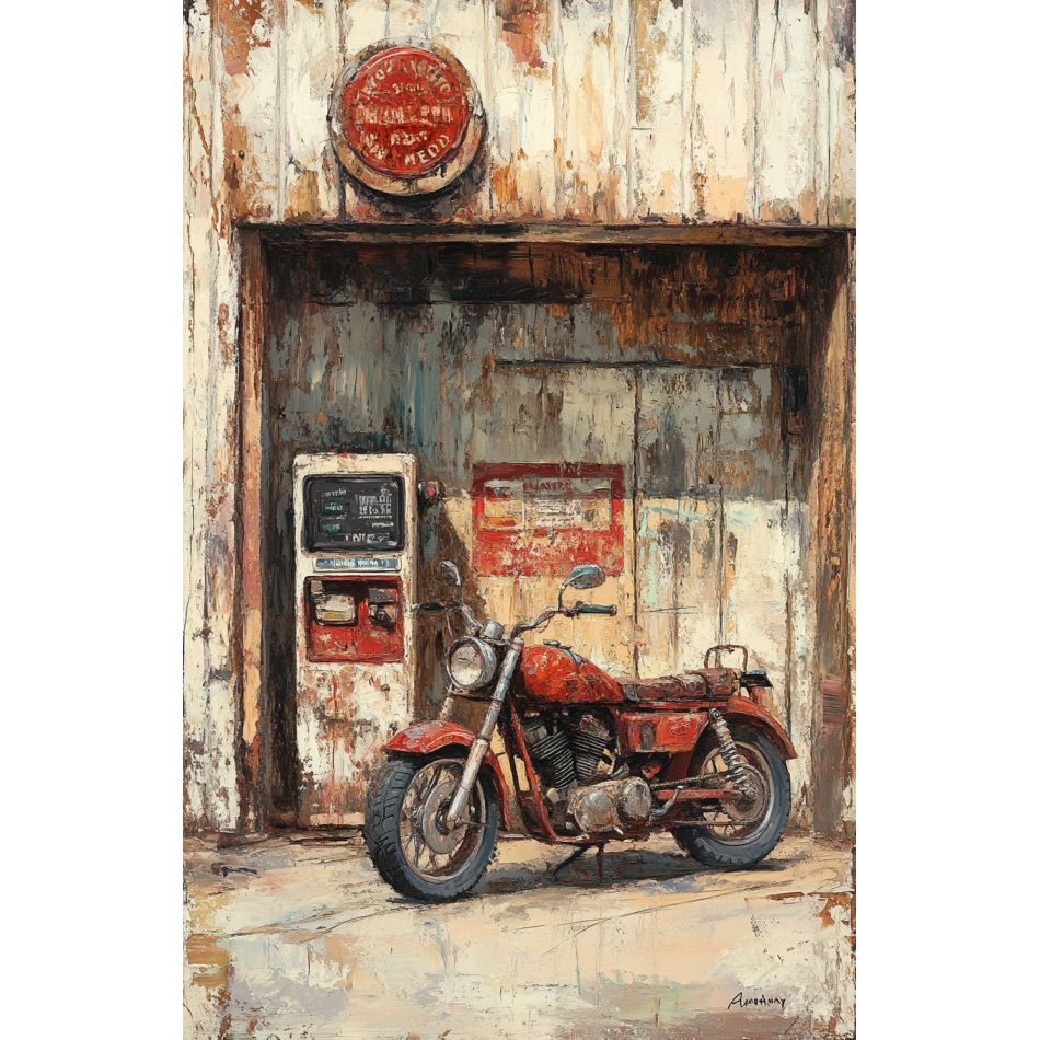 RUOPOTY Red Motorcycle 5d Diam - Embroidery Ideas For Bags recensie en prijs