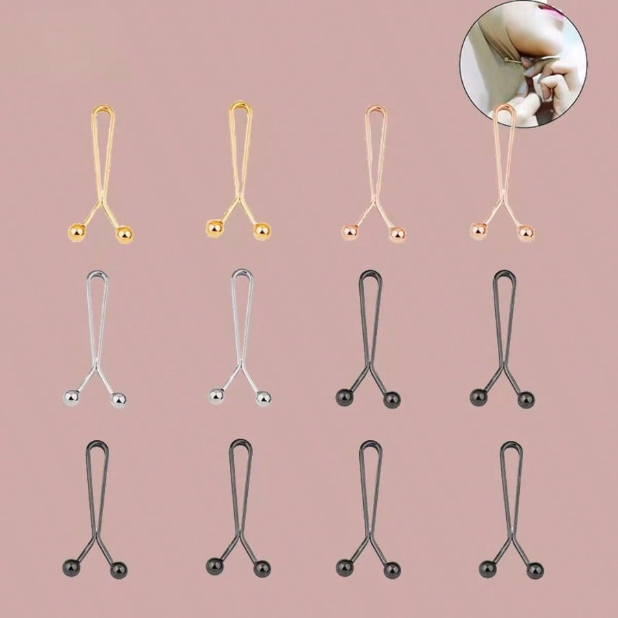 12pcs Women's Scarf Clips Hija - Embroidery Hijab recensie en prijs