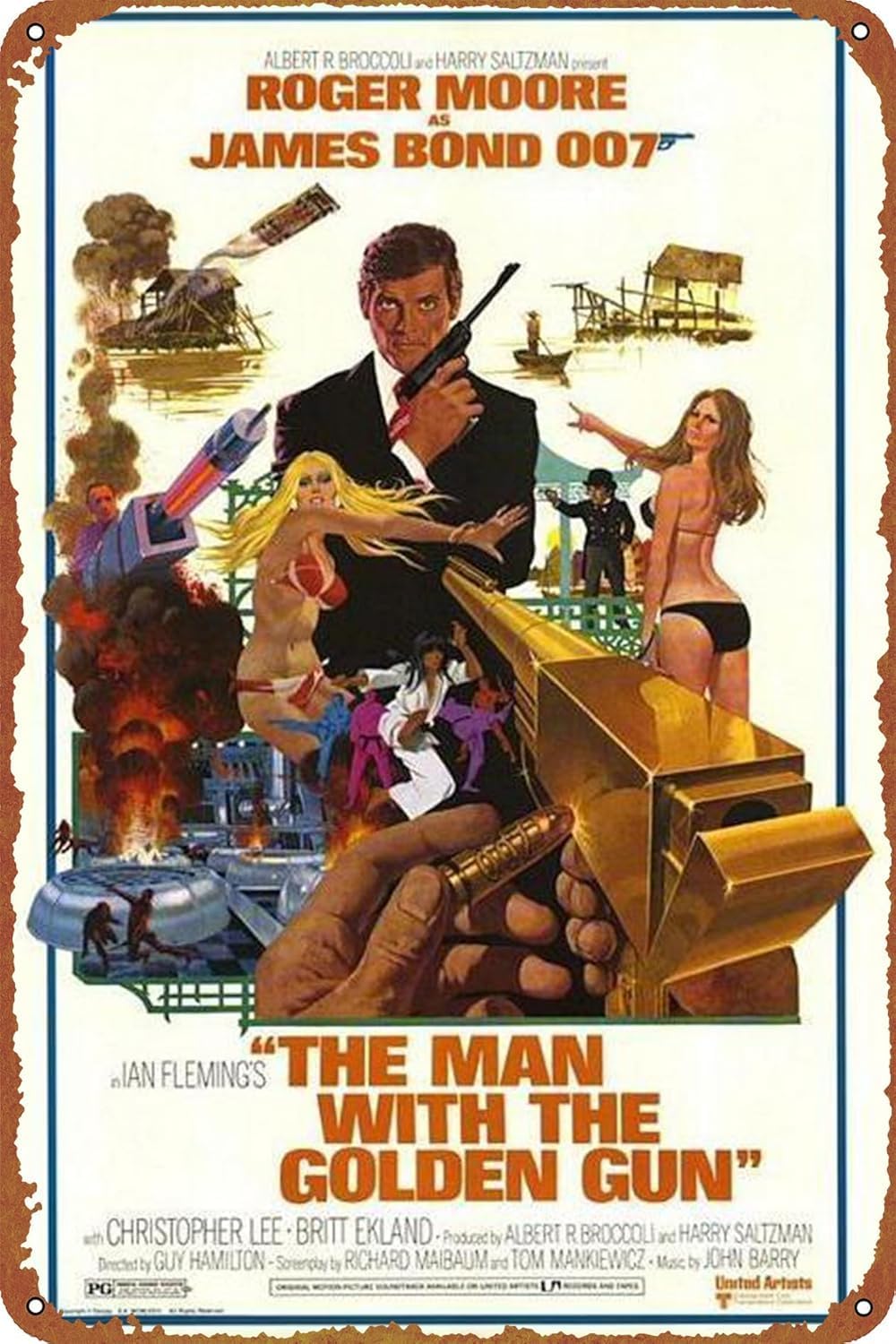 The Man With the Golden Gun Mo - Embroidery Garden recensie en prijs