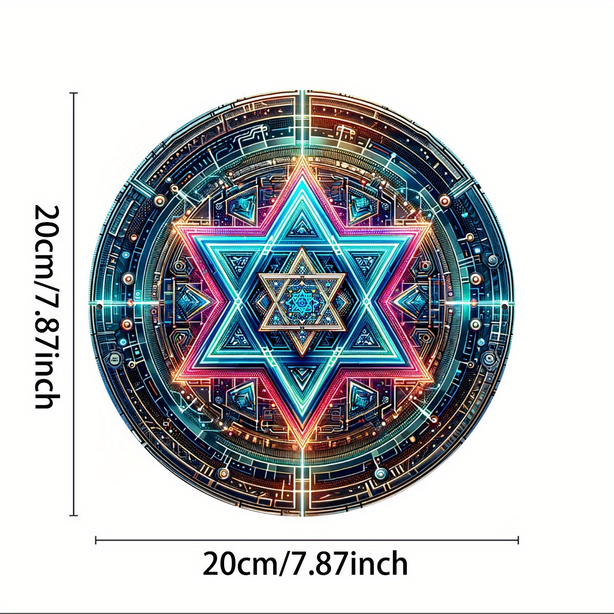 1pc Vintage Star of David Hang - Embroidery Garden recensie en prijs