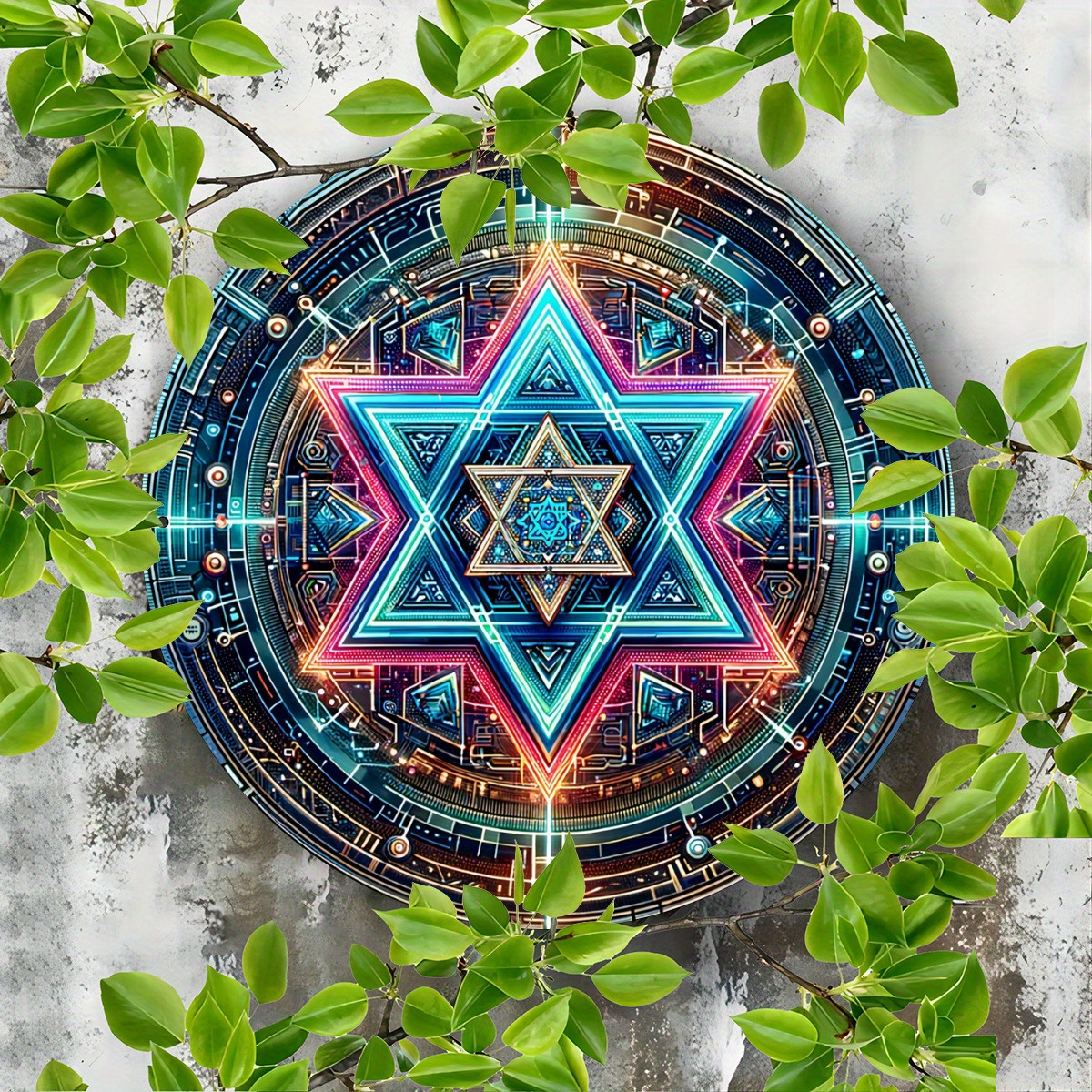 1pc Vintage Star of David Hang - Embroidery Garden recensie en prijs