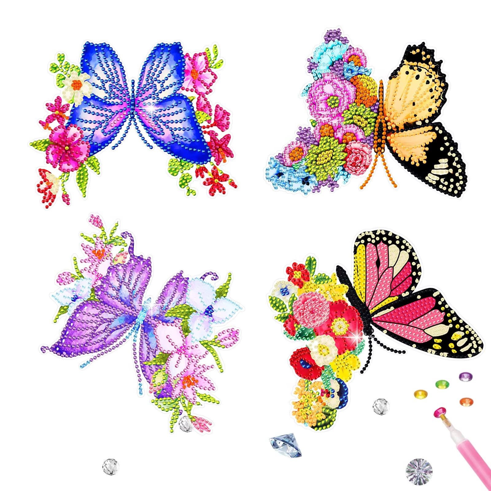 Cartoon Butterfly Diamond Pain - Embroidery Ideas For Bags recensie en prijs