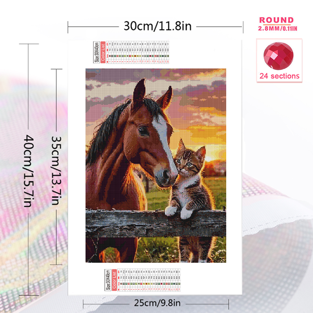 Momoart Diamond Mosaic Horse A - Embroidery Horse recensie en prijs