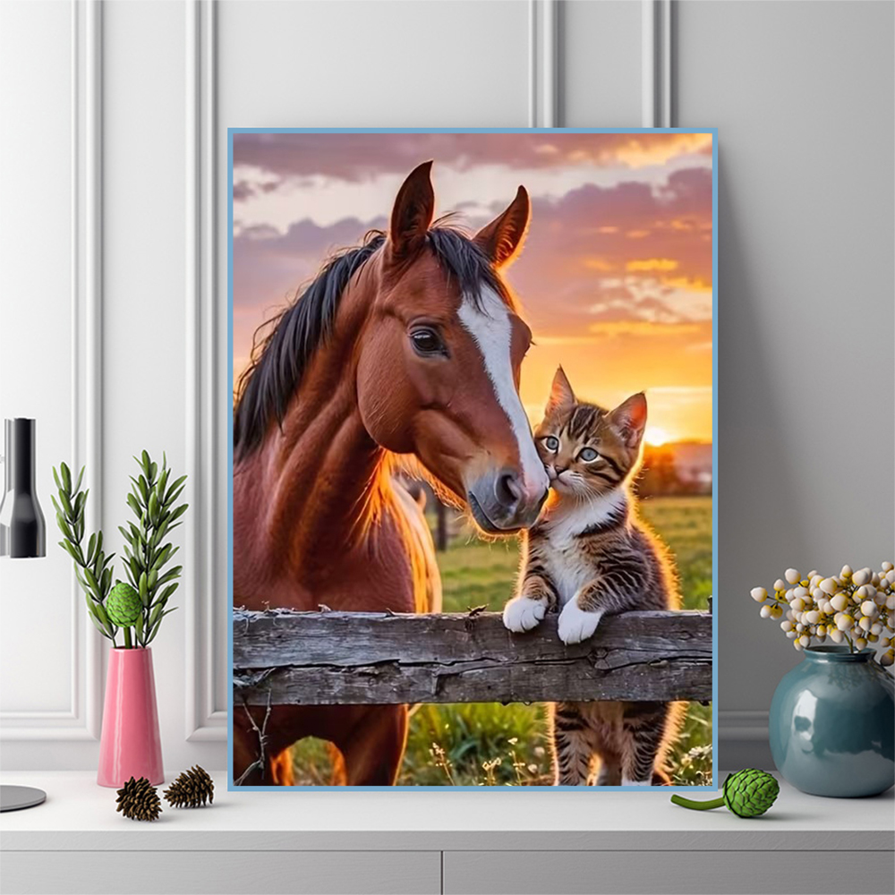 Momoart Diamond Mosaic Horse A - Embroidery Horse recensie en prijs