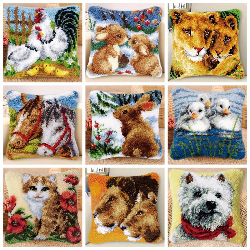 Rabbit Horse Latch Hook Kits S - Embroidery Horse recensie en prijs