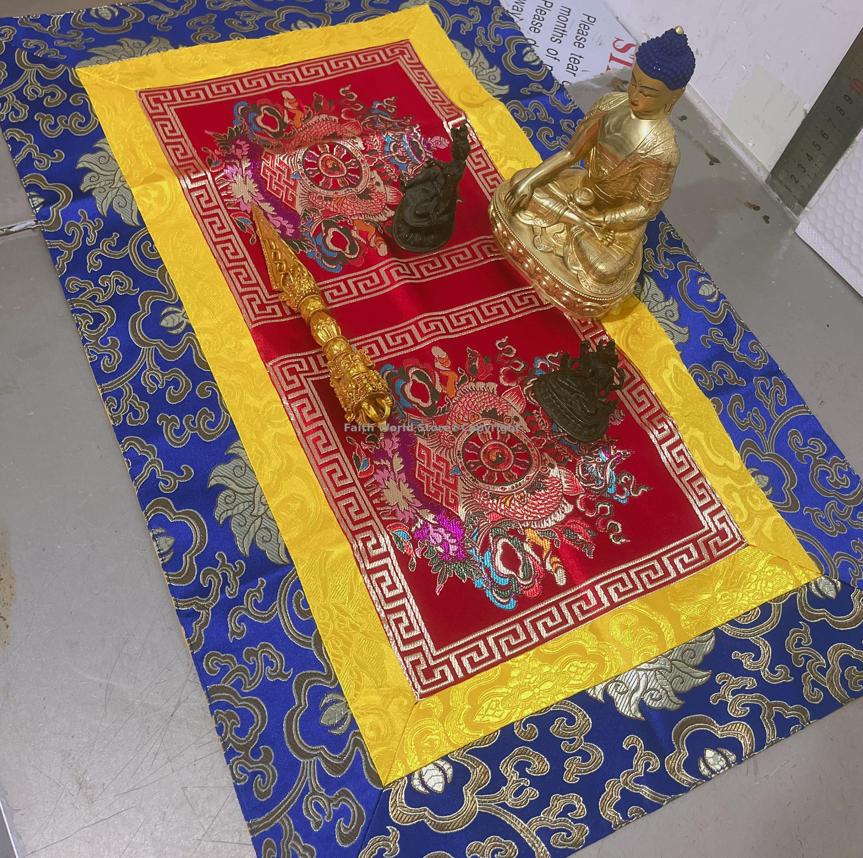Buddhist item Buddhist tablecl - Embroidery Cloth recensie en prijs