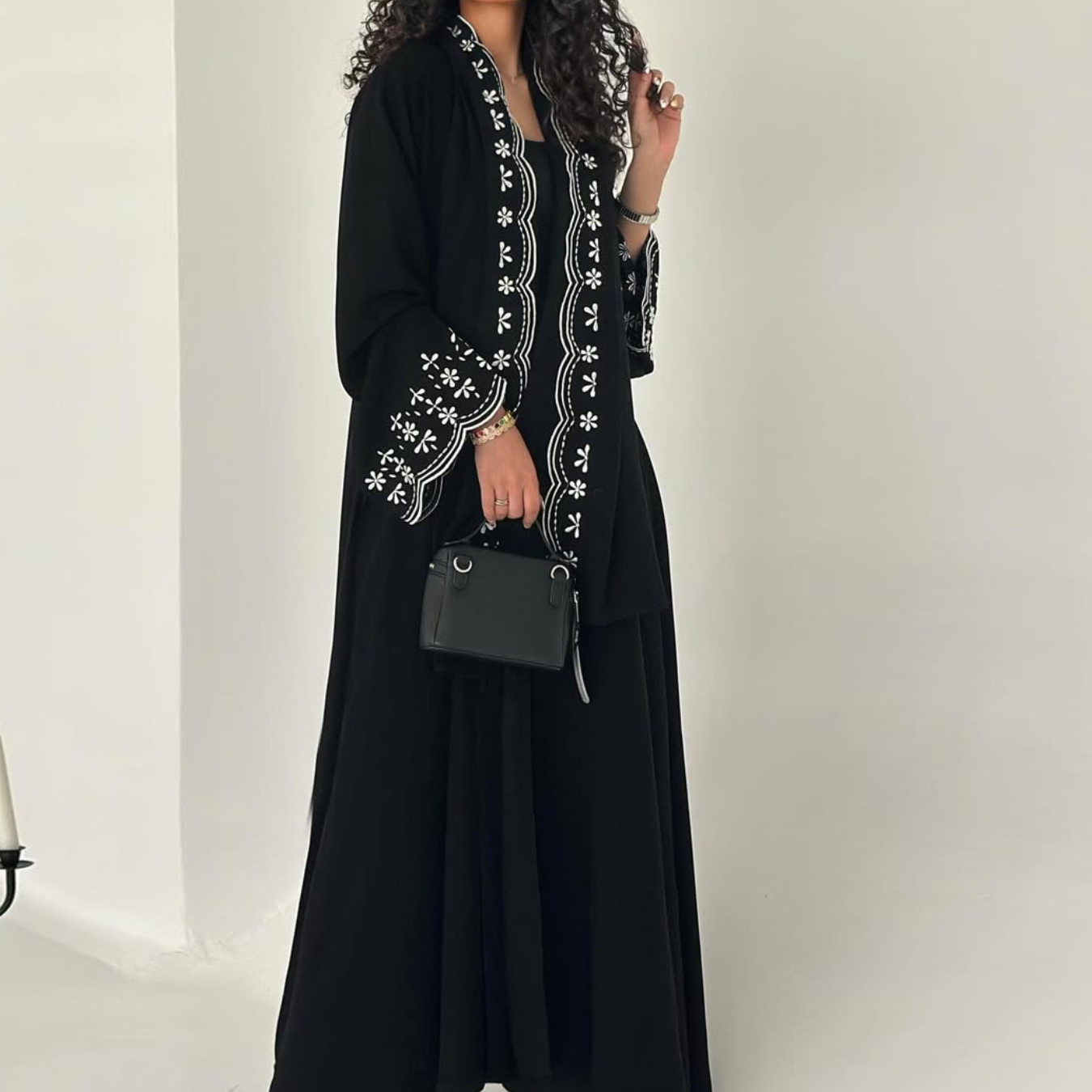 Ramadan Embroidery Cardigan Mo - Embroidery Hijab recensie en prijs