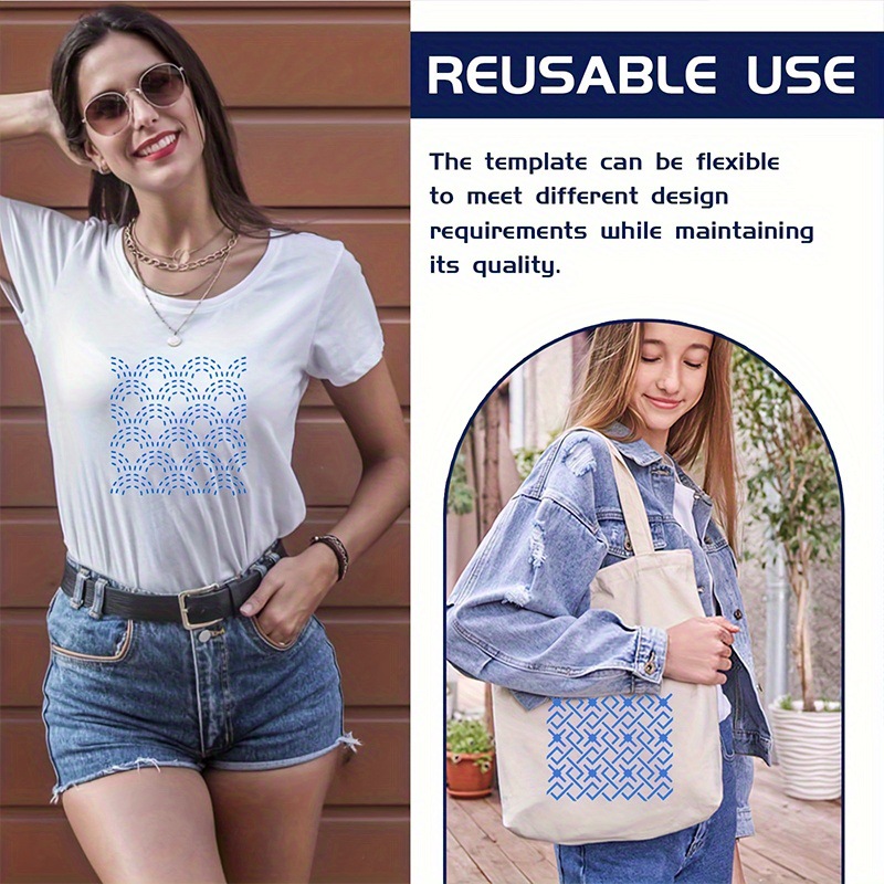 30Pcs Embroidery Templates DIY - Embroidery Free Pattern recensie en prijs
