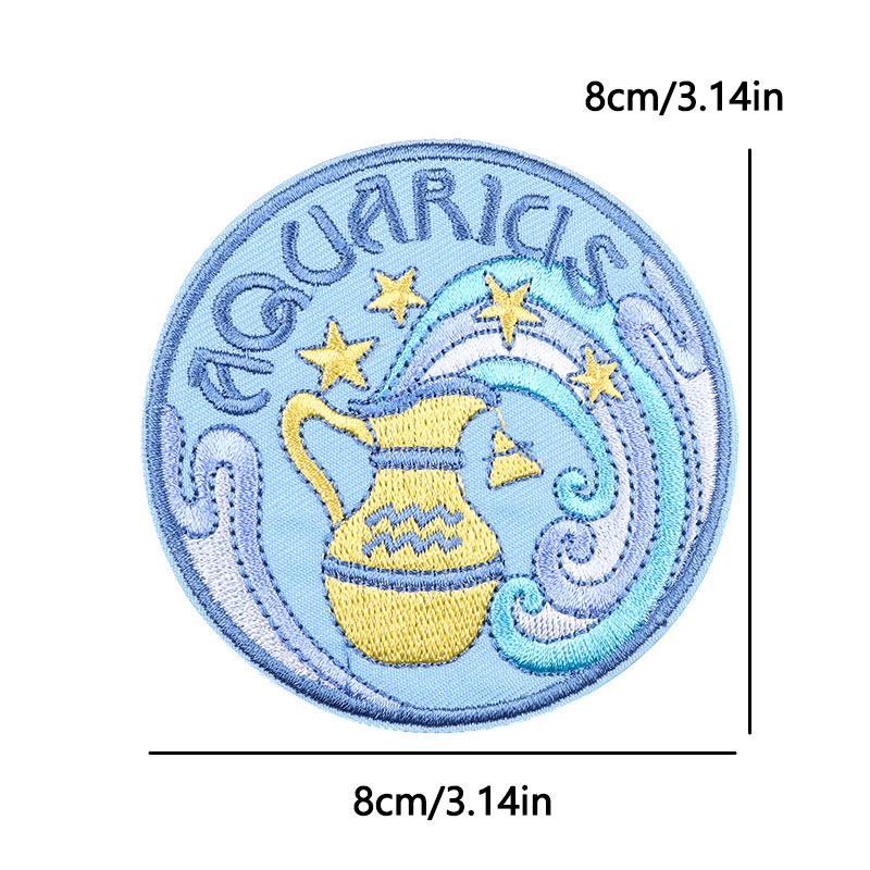 Zodiac Constellation Iron On P - Embroidery Ideas For Bags recensie en prijs