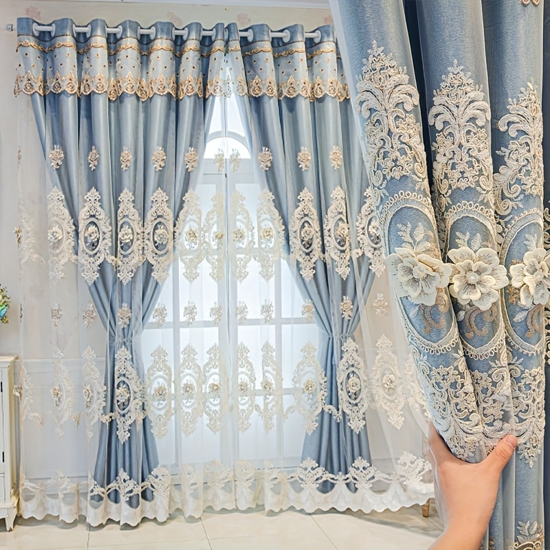 1pc Luxury Double-layer Europe - Embroidery Free Pattern recensie en prijs