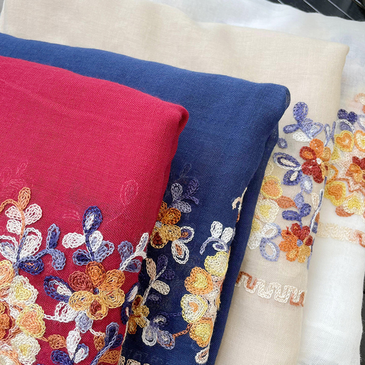 2025 New Soft Cotton Hijab Sca - Embroidery Hijab recensie en prijs