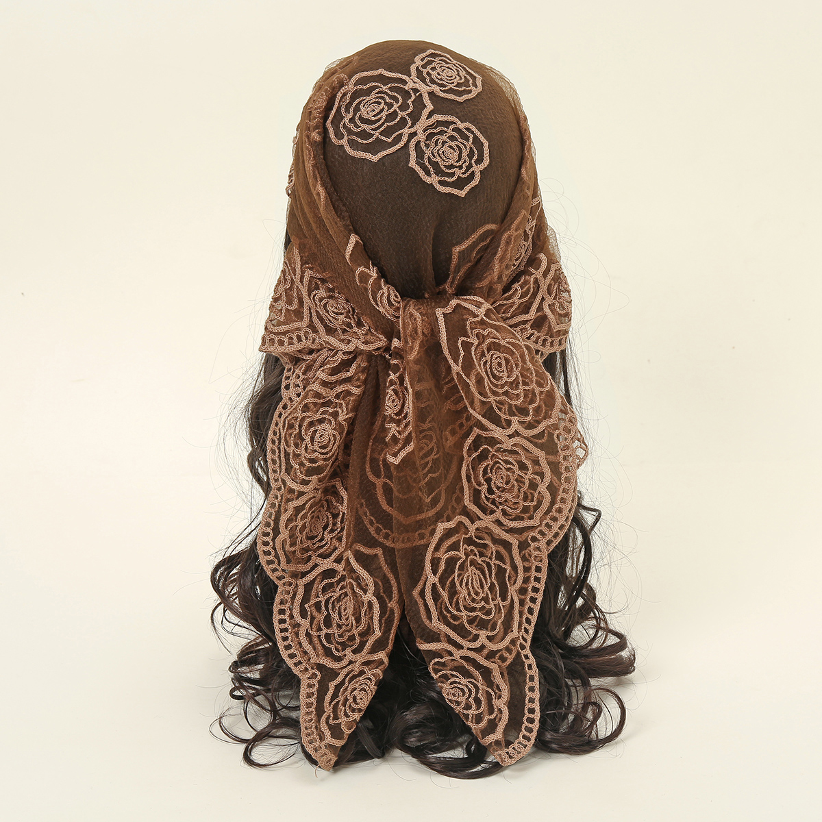 80*80cm Lace Square Bandanas S - Embroidery Hijab recensie en prijs