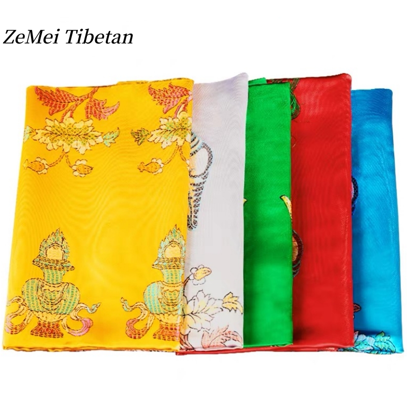 Tibetan-Style Hada Tantric Fiv - Embroidery Cloth recensie en prijs